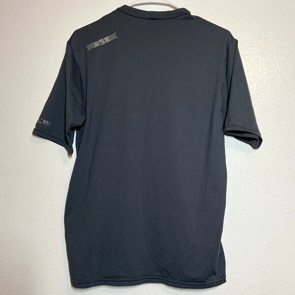 O'neill Thermo Rash Guard Shirt 50+ UV Block Short Sleeve Gray Small - Picture 8 of 8
